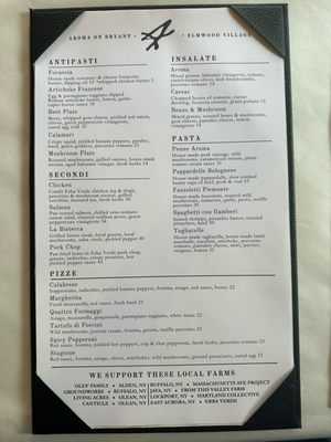 Menu photo 1 Aroma On Bryant Buffalo, NY