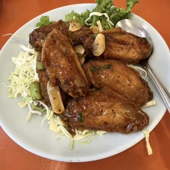 Nomad Asian Bistro - Honey Ginger Fried Chicken Wings - Chinese Near Me - Long Beach, California