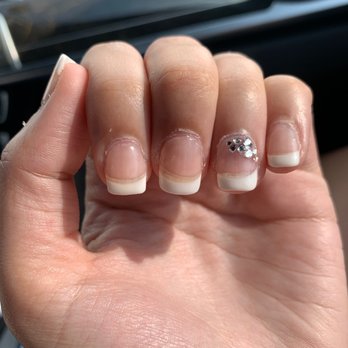 The Nail Lounge - My natural nail tips clearly showing through. - Nail Salons Near Me - Brandon, Florida The Nail Lounge - My natural nail tips clearly showing through. - Nail Salons Near Me - Brandon, Florida