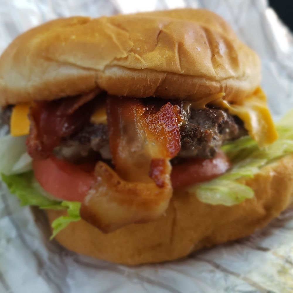 A&W - The bacon cheeseburger. - Burgers Near Me - Hales Corners, Wisconsin A&W - The bacon cheeseburger. - Burgers Near Me - Hales Corners, Wisconsin