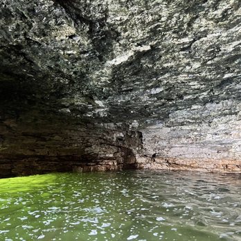 Cave Point Paddle & Pedal - Inside the cave at Cave Point - Rafting/Kayaking Near Me - Sturgeon Bay, Wisconsin