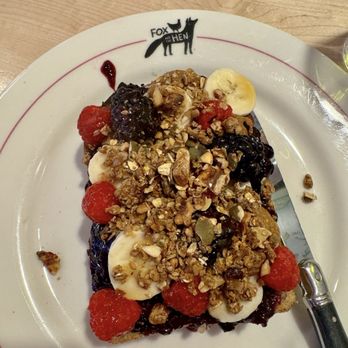 Fox And The Hen - Nut and berry toast - Breakfast & Brunch Near Me - Denver, Colorado Fox And The Hen - Nut and berry toast - Breakfast & Brunch Near Me - Denver, Colorado