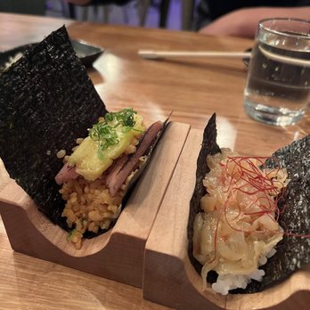 Yonsei Handrolls - Spam and Jellyfish - Japanese Near Me - Oakland, California Yonsei Handrolls - Spam and Jellyfish - Japanese Near Me - Oakland, California