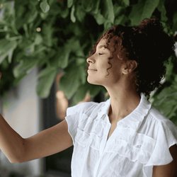 Eternal Radiance Ayurveda - My lovely niece, Nicole is as beautiful on the inside as out. She's hydrating her skin with our Radiant Rose Facial Mist.