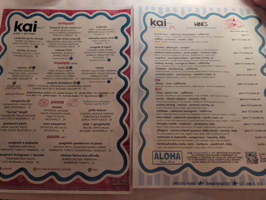 Menu photo 1 Kai Eats + Drinks Kailua-Kona, HI