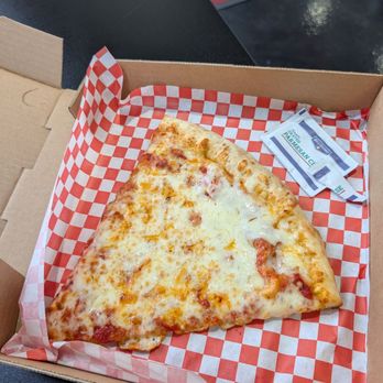 Bizza - Slice of cheese pizza - Vegan Near Me - San Mateo, California