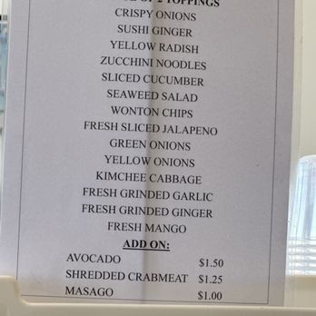 Poke & More - Poke menu - Poke Near Me - Lomita, California Poke & More - Poke menu - Poke Near Me - Lomita, California