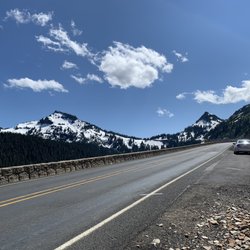 Mather Memorial Parkway - Chinook Pass as viewed from the east side of the pass on the 26th of June 2020.