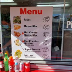 The menu