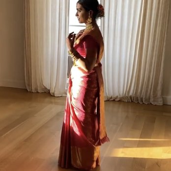 Perfect Saree Draping By Chhavi - an artistic shot of my wedding sari drape :) - Traditional Clothing Near Me Perfect Saree Draping By Chhavi - an artistic shot of my wedding sari drape :) - Traditional Clothing Near Me
