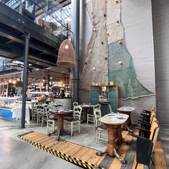 Mercato Coperto - Dining area in Mercato Coperto 11/8/23 - Pasta Shops Near Me - Ravenna, RA
