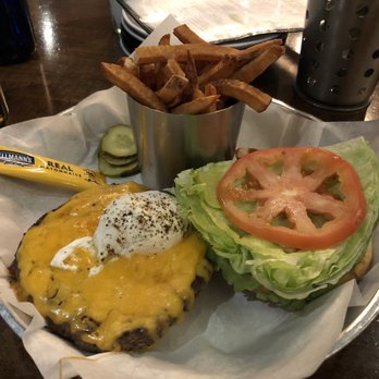 Table Six Kitchen + Bar - Elvis Burger (without bacon) - New American Near Me - North Canton, Ohio Table Six Kitchen + Bar - Elvis Burger (without bacon) - New American Near Me - North Canton, Ohio