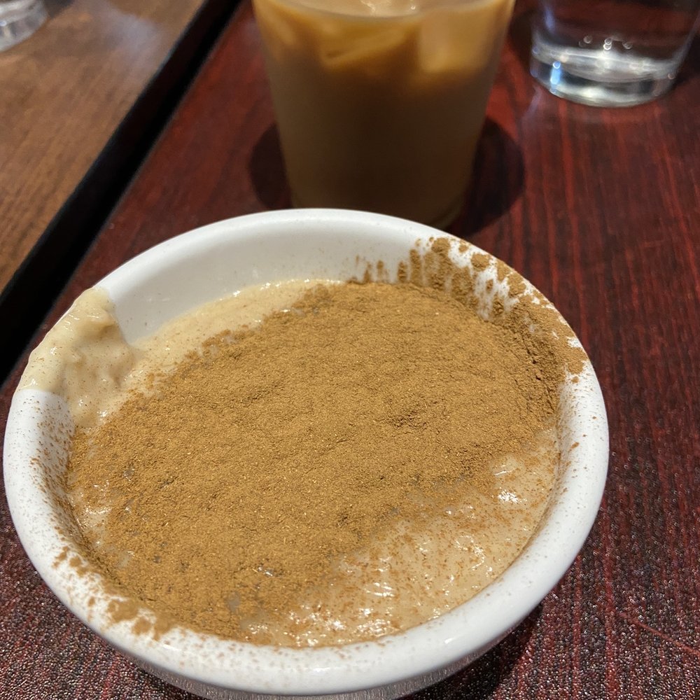 Nellie's - Coconut Oatmeal & iced coffee - Breakfast & Brunch Near Me - Chicago, Illinois