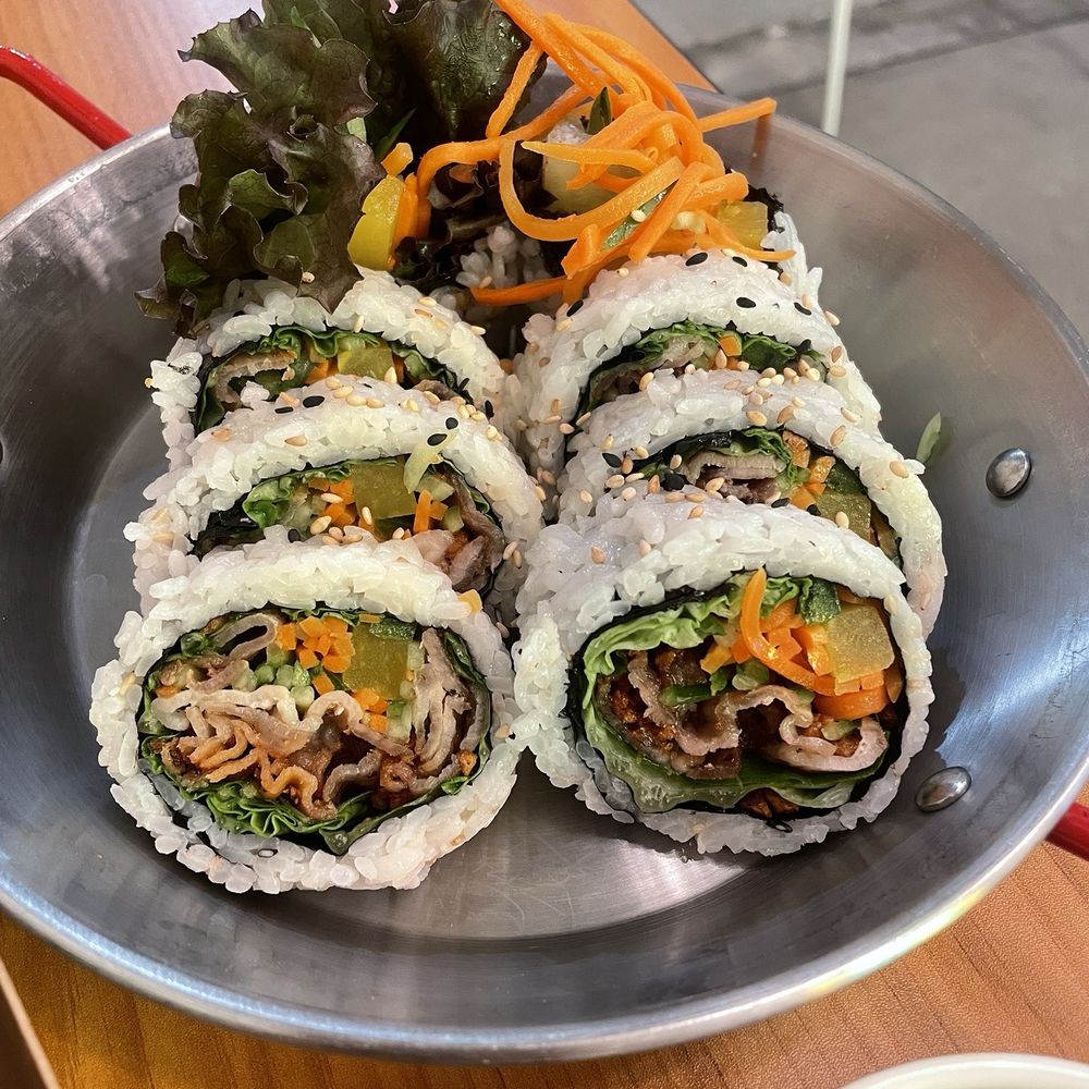 M Spoon - pork belly kimbop - Korean Near Me - Los Angeles, California