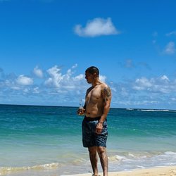 Laie Beach Park - Beautiful sky, soft sand   Clear water     My nephew enjoying his best life