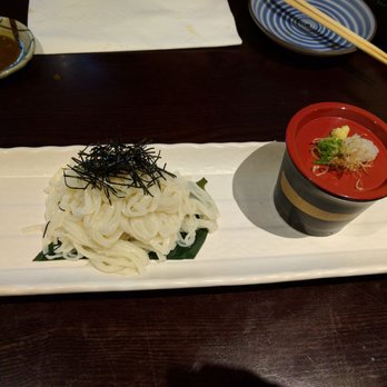 Tetsu Sushi Bar - Cold udon - Amazing texture and silky smooth udon - Japanese Near Me - Vancouver, British Columbia Tetsu Sushi Bar - Cold udon - Amazing texture and silky smooth udon - Japanese Near Me - Vancouver, British Columbia