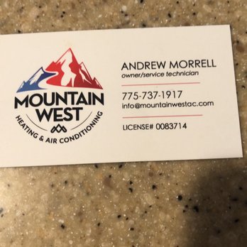 Mountain West Heating and Air Conditioning - Heating & Air Conditioning/HVAC Near Me - Washoe Valley, Nevada Mountain West Heating and Air Conditioning - Heating & Air Conditioning/HVAC Near Me - Washoe Valley, Nevada