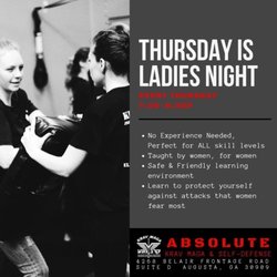 Absolute Self Defense & Fitness - Example of communication on their Facebook page.