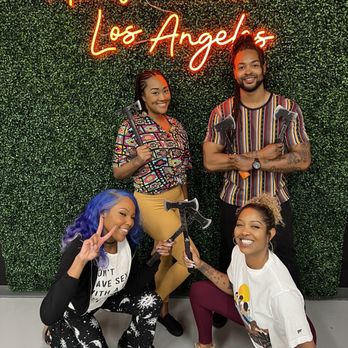 Axe Ventures LA - Axe Throwing Near Me - Los Angeles, California