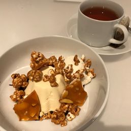 White chocolate semifreddo ~ delightful finish to the meal White chocolate semifreddo ~ delightful finish to the meal