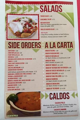 Menu photo 3 El Nopal Mexicana Restaurant Trenton, MO Menu photo 3 El Nopal Mexicana Restaurant Trenton, MO