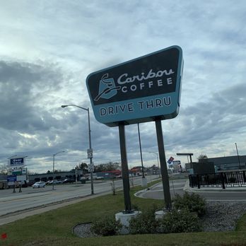 Caribou Coffee - a caribou coffee drive thru sign - Coffee & Tea Near Me - Wisconsin Rapids, Wisconsin Caribou Coffee - a caribou coffee drive thru sign - Coffee & Tea Near Me - Wisconsin Rapids, Wisconsin