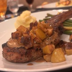 Main Street Bar & Grill - Pork Chop dinner