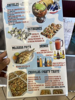 Menu photo 1 Mariscos Sinaloa Bellflower, CA Menu photo 1 Mariscos Sinaloa Bellflower, CA