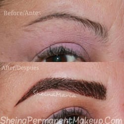 Sheina Permanent Makeup Center - Permanent Hair Stroke Eyebrows at www.sheinapermanentmakeup.com