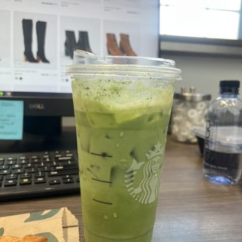 Starbucks - a cup of green tea next to a croissant - Coffee & Tea Near Me - Richmond Heights, Missouri Starbucks - a cup of green tea next to a croissant - Coffee & Tea Near Me - Richmond Heights, Missouri