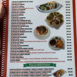 Menu as of 11.04.2023 Menu as of 11.04.2023