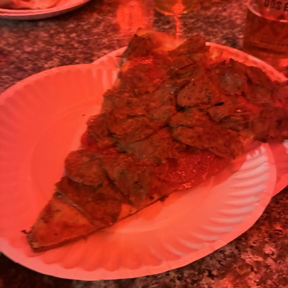 Little Italy - Thin crust pepperoni and sausage - Pizza Near Me - Athens, Georgia