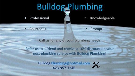 Slide of Bulldog Plumbing