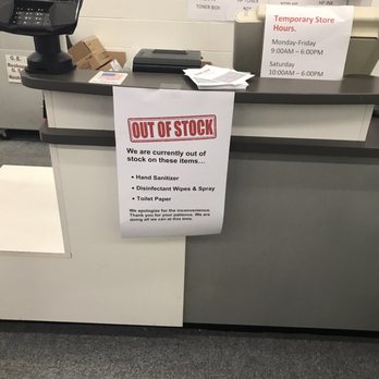 Staples - Out of stock sign - Printing Services Near Me - Birmingham, Alabama Staples - Out of stock sign - Printing Services Near Me - Birmingham, Alabama