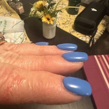 Xtreme Nail - Example of my my thick nails. - Nail Salons Near Me - Westerville, Ohio