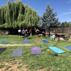 Lively Balance Urban Farm + Retreat Center - The yoga area