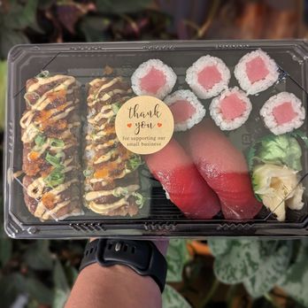 Kazu Sushi To-Go - Tamm Ave Roll, Hamachi Roll, Tuna Nigiri - Sushi Bars Near Me - St. Louis, Missouri