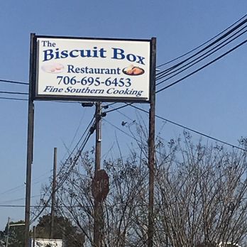 The Biscuit Box - Sign - Southern Near Me - Chatsworth, Georgia