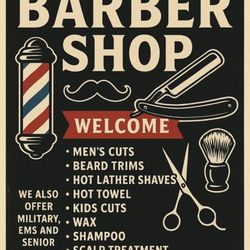 Moe & Janet's Barber shop