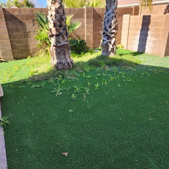 Arizona Landscaping - Before (part of backyard) - Landscaping Near Me - Avondale, Arizona