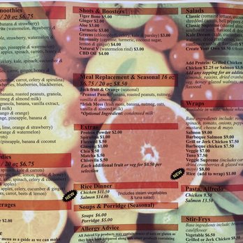 Juiced Up - Menu - Juice Bars & Smoothies Near Me - Hartford, Connecticut