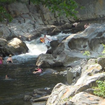 Coos Canyon - Natural water slides at Coos Canyon - Hiking Near Me - Byron, Maine