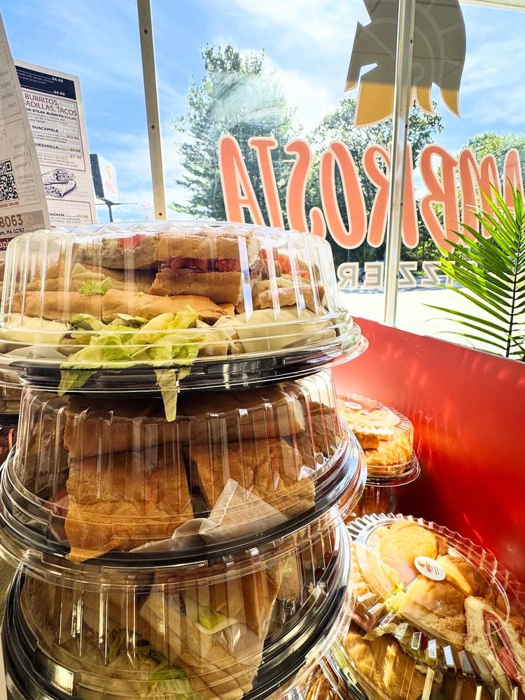 Food from Ambrosia Pizzeria