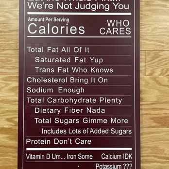 Sweet & Boozy - Nutrition Info - Ice Cream & Frozen Yogurt Near Me - Metairie, Louisiana Sweet & Boozy - Nutrition Info - Ice Cream & Frozen Yogurt Near Me - Metairie, Louisiana