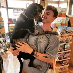 Woof & Wander, Canine Pantry and Outfitters - After a great purchase!