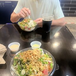 Regular BYOB. Salmon and tuna. Regular BYOB. Salmon and tuna.