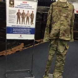 Military Clothing Sales - Available July 1, 2015