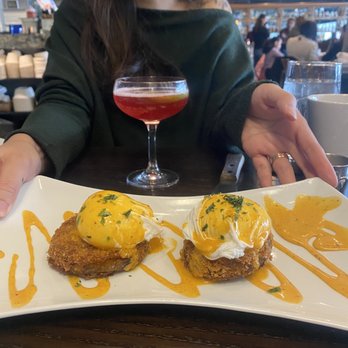 Carson Kitchen - Spam Benedict but with no spam? Or am I blind? - New American Near Me - Salt Lake City, Utah