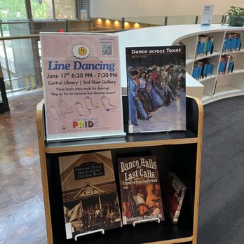 Austin Central Library - Library offers events and classes like this Line Dancing Class. - Libraries Near Me - Austin, Texas