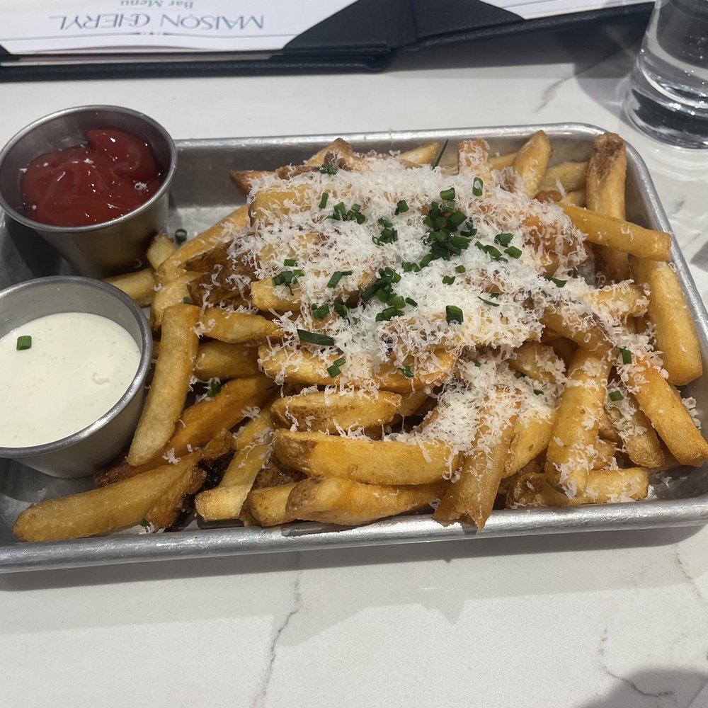 Maison Cheryl - Truffle Fries - French Near Me - Arlington, Virginia Maison Cheryl - Truffle Fries - French Near Me - Arlington, Virginia